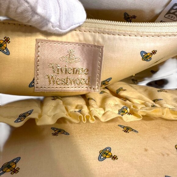 Vivienne Westwood Orb Briefcase Handbag Black - Picture 7 of 8